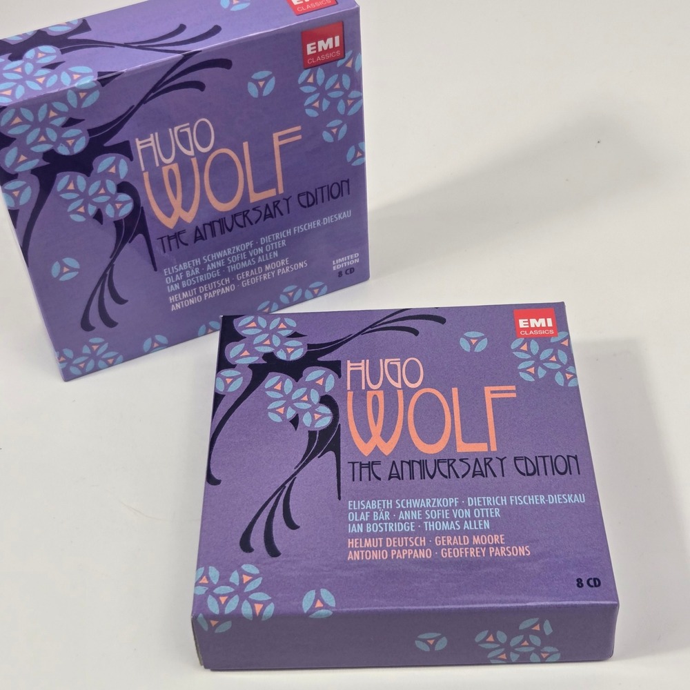 Hugo Wolf - The Anniversary Edition 8 CD + CD-ROM Box Set EMI Classics NM/EX